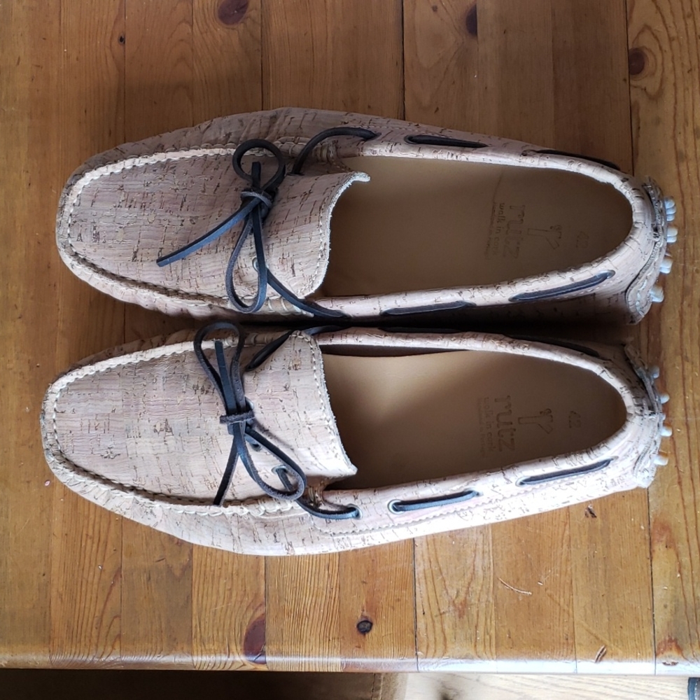 Cork Slippers/Driving Loafers EU 42/US 10.5 New Made in Portugal